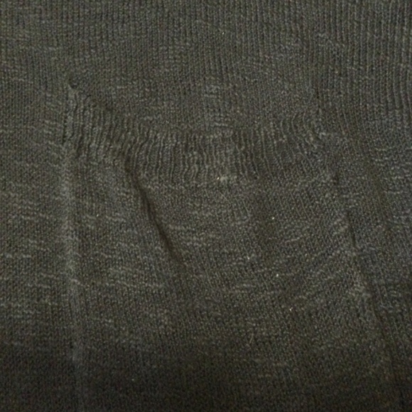 Black sheer knitted sweater - Picture 2 of 4